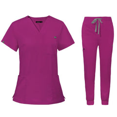 Scrub Feminino Pijama Cirúrgico Jogger Liso Carla