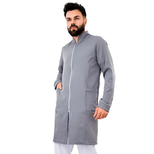 Jaleco Masculino Com Zíper André