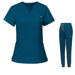 Scrub Feminino Pijama Cirúrgico Jogger Liso Carla