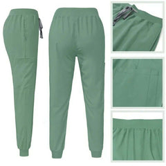 Scrub Feminino Pijama Cirúrgico Liso Jogger + BRINDE