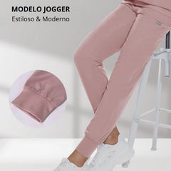Scrub Feminino Pijama Cirúrgico Jogger Liso Carla
