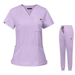 Scrub Feminino Pijama Cirúrgico Jogger Liso Carla