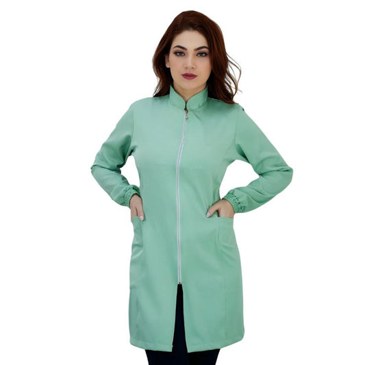 Jaleco Feminino Com Punho e Zíper Vania