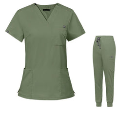 Scrub Feminino Pijama Cirúrgico Jogger Liso Carla