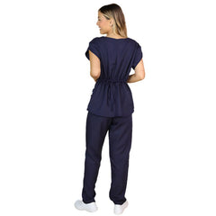 Scrub Feminino Pijama Cirúrgico Liso Paula + Bordado