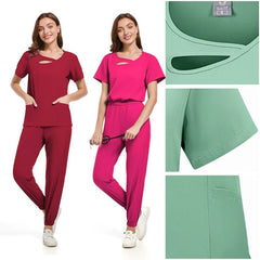 Scrub Feminino Pijama Cirúrgico Liso Erica