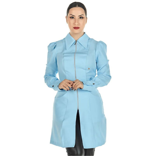 Jaleco Feminino Acinturado Com Zíper Maria