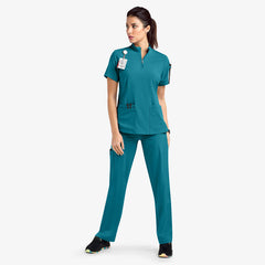 Scrub Feminino Pijama Cirúrgico Liso Gabriela
