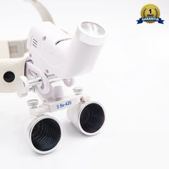 Lupa de Cabeça Cirúrgica Com Fotóforo LED Sem Fio LightPro