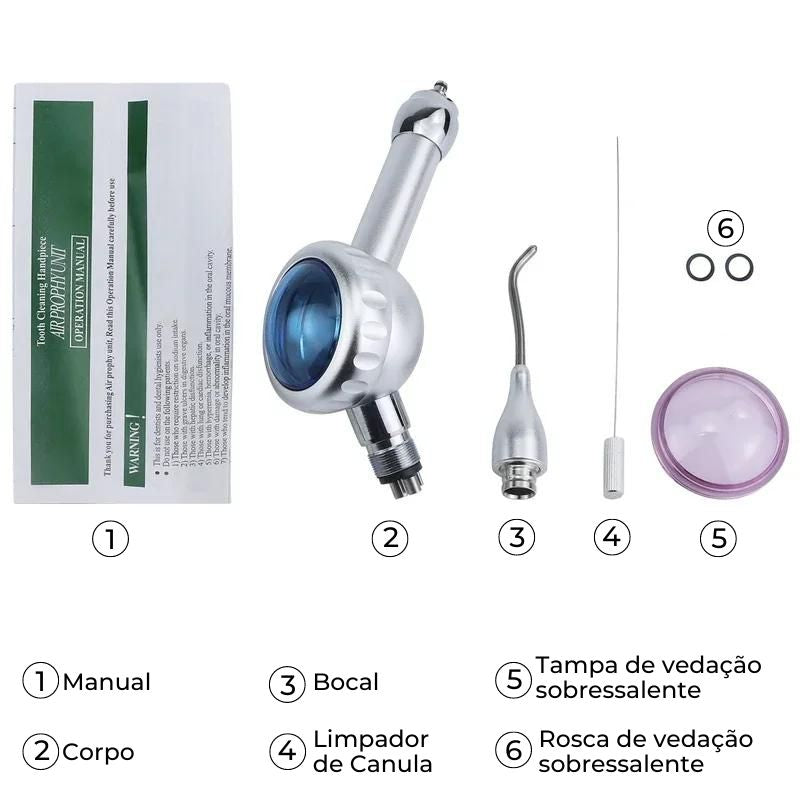 Jato de Bicarbonato Odontológico JetPower - VitallyPRO