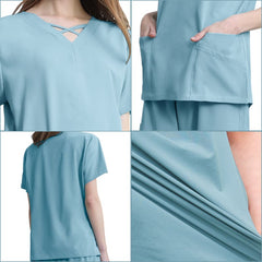 Scrub Feminino Pijama Cirúrgico Liso Nayra