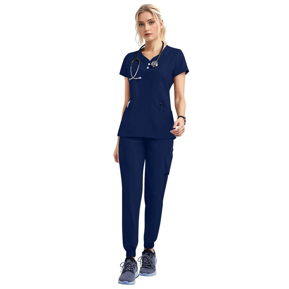 Scrub Feminino Pijama Cirúrgico Liso Yana