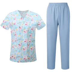 Scrub Feminino Pijama Cirúrgico Estampado Animais
