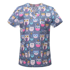 Blusa Scrub Masculino de Algodão Estampado Animais