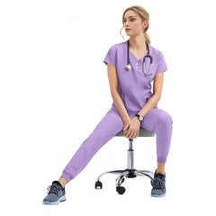 Scrub Feminino Pijama Cirúrgico Liso Yana
