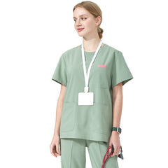 Scrub Feminino Pijama Cirúrgico Liso Luiza