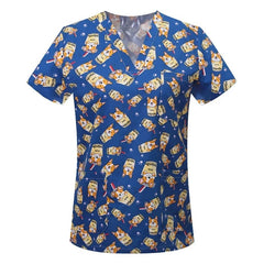 Blusa Scrub Masculino de Algodão Estampado Animais