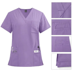 Scrub Feminino Pijama Cirúrgico Liso Catia + BRINDE