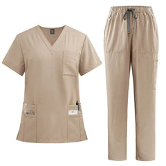 Scrub Feminino Pijama Cirúrgico Liso Catia + BRINDE