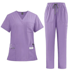 Scrub Feminino Pijama Cirúrgico Liso Catia + BRINDE