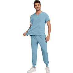 Scrub Masculino Pijama Cirúrgico Liso Jogger Hugo