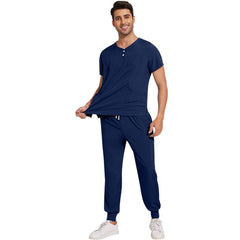 Scrub Masculino Pijama Cirúrgico Liso Jogger Hugo