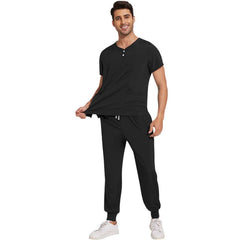 Scrub Masculino Pijama Cirúrgico Liso Jogger Hugo