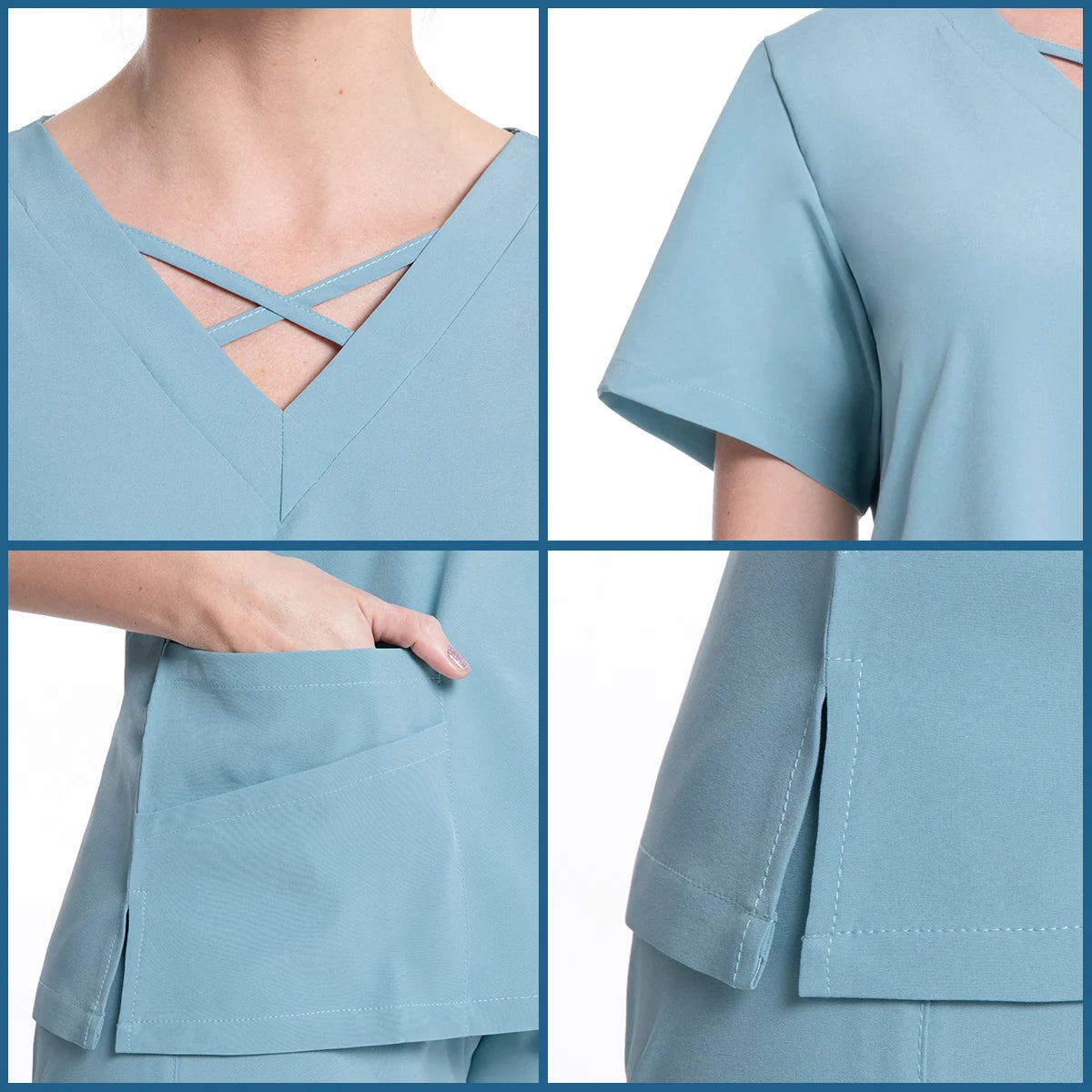 Scrub Feminino Pijama Cirúrgico Liso Nayra