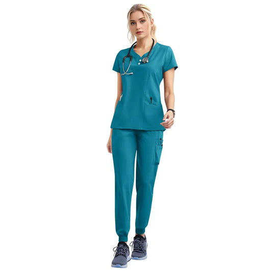 Scrub Feminino Pijama Cirúrgico Liso Yana