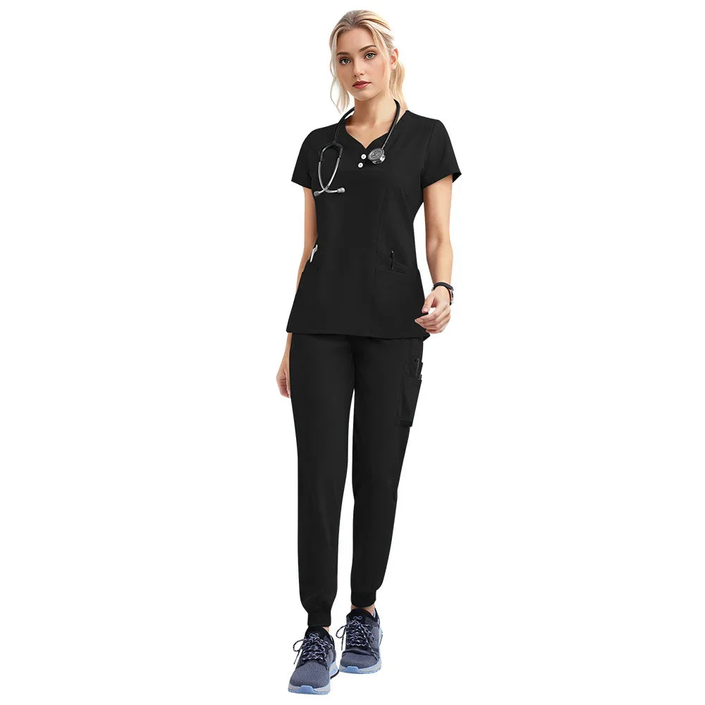 Scrub Feminino Pijama Cirúrgico Liso Yana