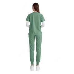 Scrub Feminino Pijama Cirúrgico Liso Jogger + BRINDE