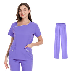 Scrub Feminino Pijama Cirúrgico Liso Alice