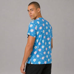 Blusa Scrub Masculino Estampado Odontologia Dentinhos