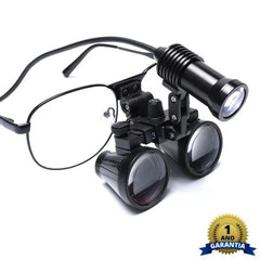 Lupa Binocular com Fotóforo LED 2.5X e 3.5X Essential Plus