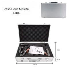 Lupa de Cabeça Cirúrgica Com Fotóforo LED Sem Fio Double