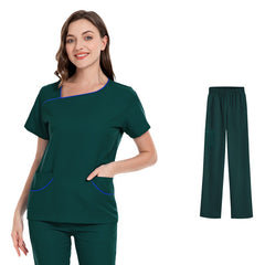 Scrub Feminino Pijama Cirúrgico Liso Alice