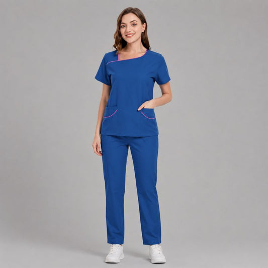 Scrub Feminino Pijama Cirúrgico Liso Alice