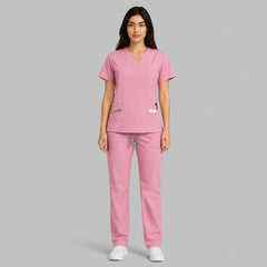 Scrub Feminino Pijama Cirúrgico Liso Catia + BRINDE