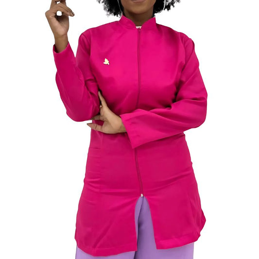 Jaleco Feminino Com Zíper Karoline