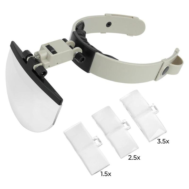 Lupa Binocular Odontológica com LED Amplify - Vitally PRO