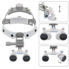 Lupa Binocular Profissional 3.5X Surgical