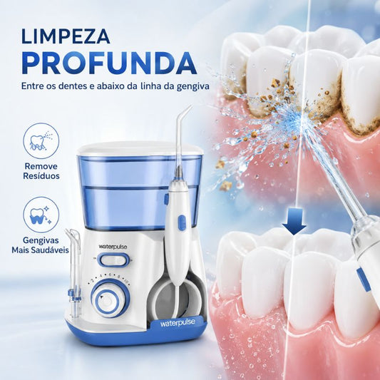 Irrigador Oral Waterpulse VitallyPro + Brinde