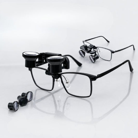 Lupa Binocular 2.5x 3.0x e 3.5x Vision Max