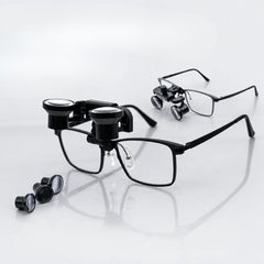 Lupa Binocular 2.5x 3.0x e 3.5x Vision Max