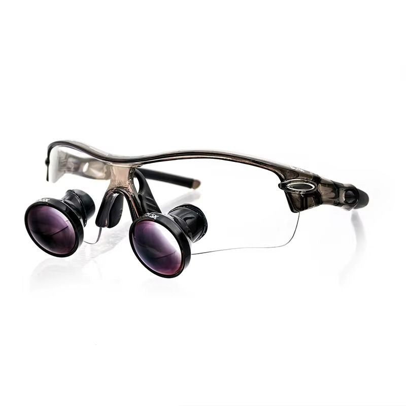 Lupa Binocular Profissional 2.5x 3.0x e 3.5x Galaxy