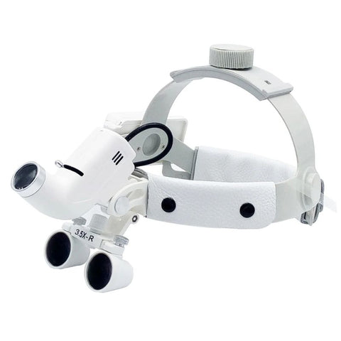 Lupa de Cabeça Cirúrgica Com Fotóforo LED Sem Fio LightPro