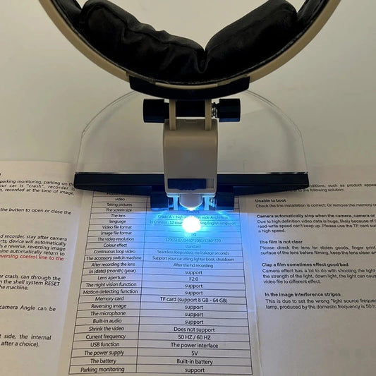 Lupa Binocular Odontológica com LED Amplify - Vitally PRO