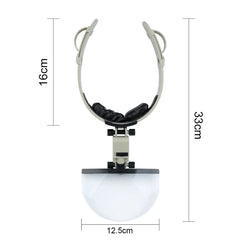 Lupa Binocular Odontológica com LED Amplify - Vitally PRO