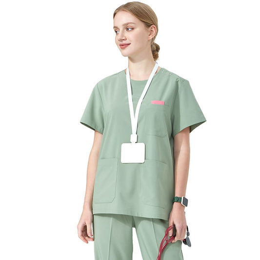 Scrub Feminino Pijama Cirúrgico Liso Luiza