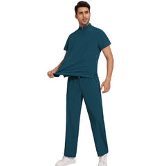 Scrub Masculino Pijama Cirúrgico Liso Flavio + BRINDE